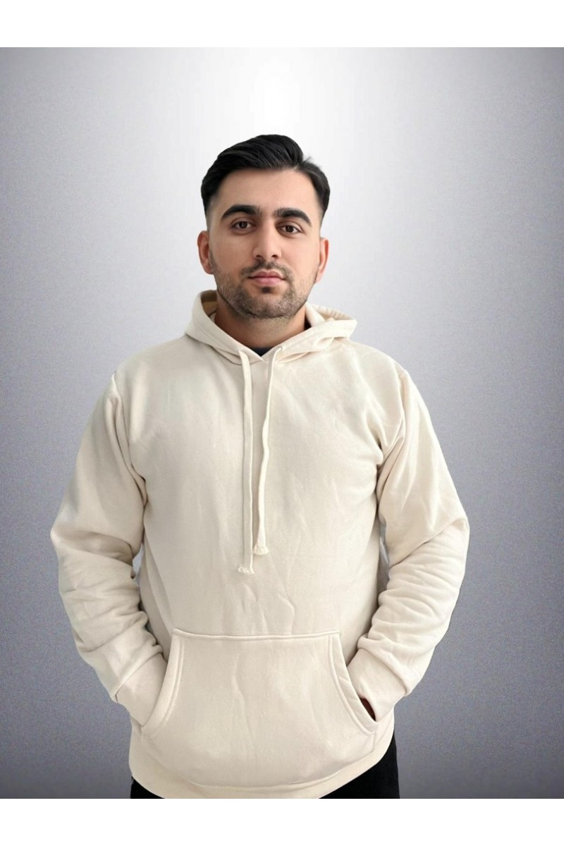 SWEATSHİRT KAPÜŞONLU ÜÇ İPLİK